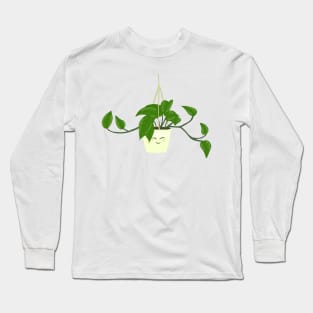 Hanging plant (yellow) Long Sleeve T-Shirt